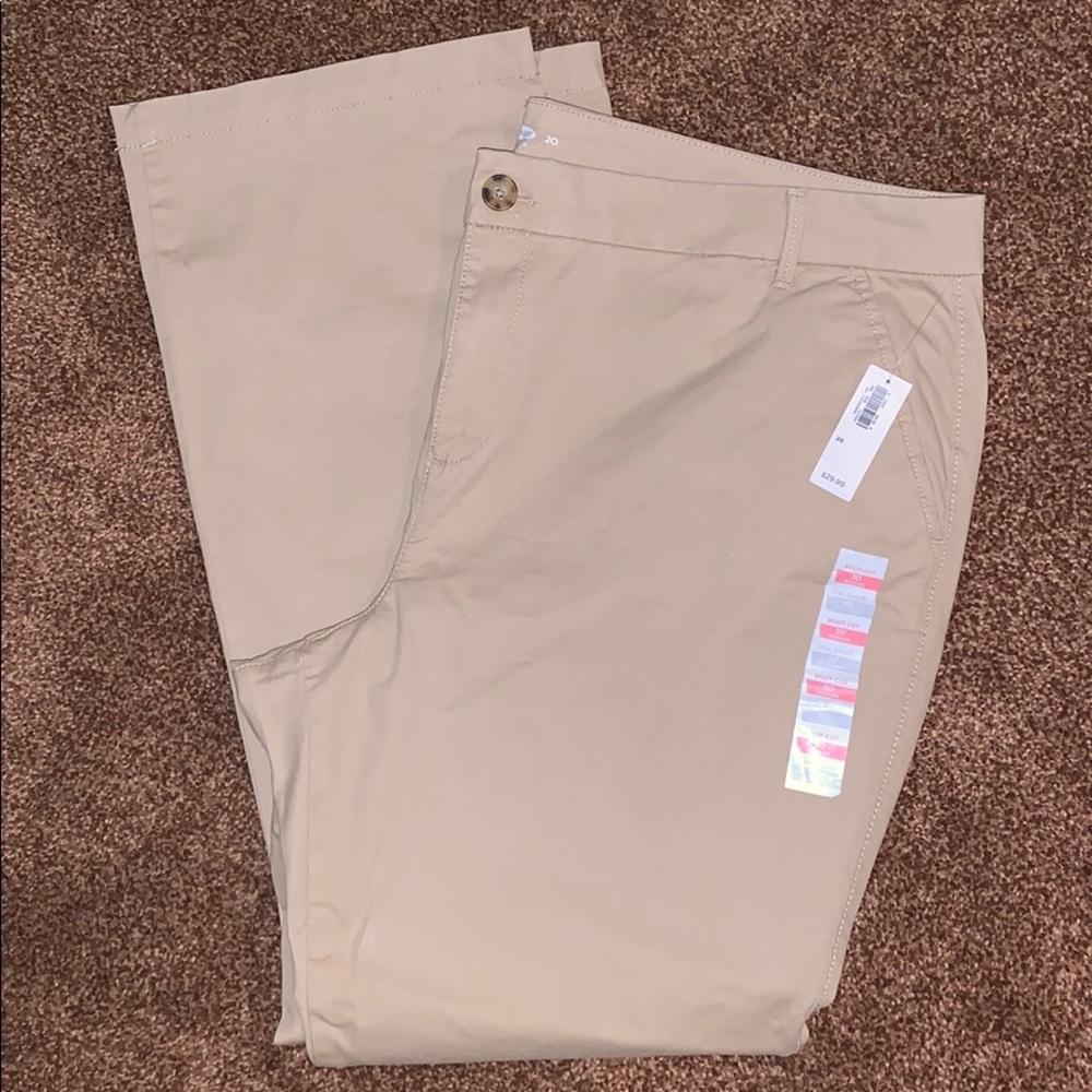 Old Navy Khaki Bootcut pants, size 20